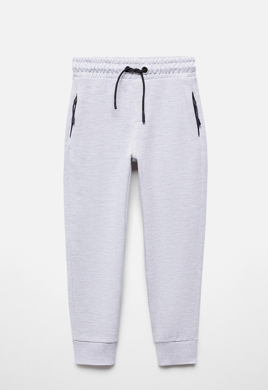 MANGO - Trousers otto - medium grey