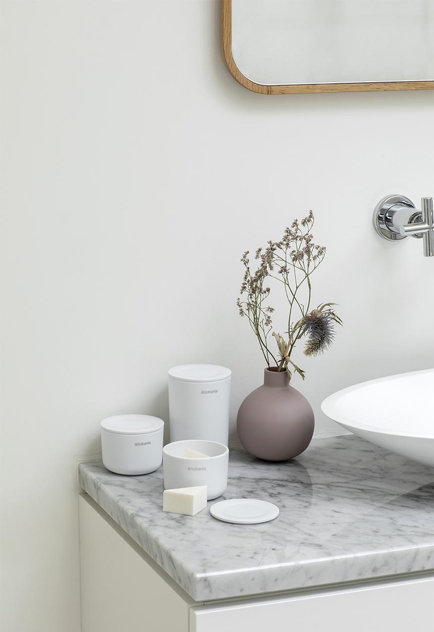 Brabantia - Storage pots set of 3 - white