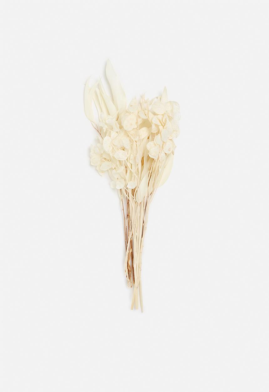Bloom Space - Medium Dried Floral Arrangement - Bleached