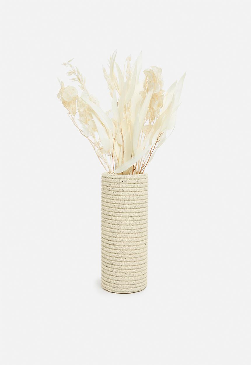 Bloom Space - Medium Dried Floral Arrangement - Bleached