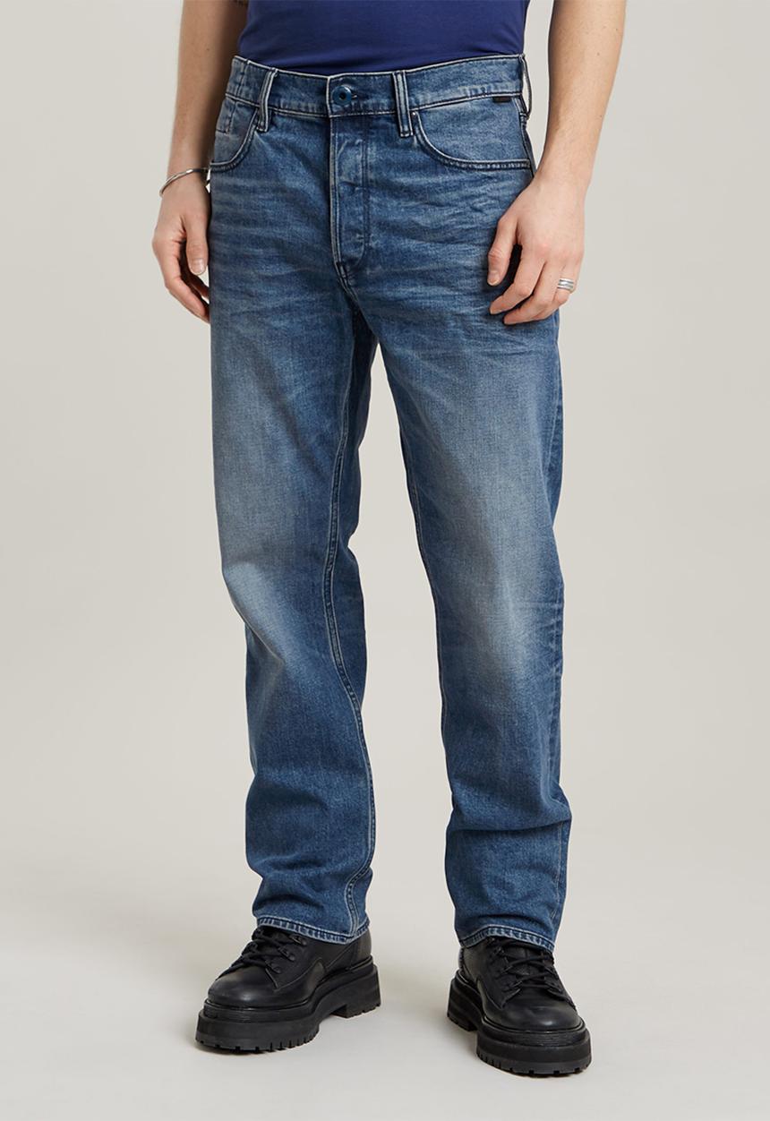 G-STAR - Dakota Regular Straight Elto pure stretch denim - faded cascade