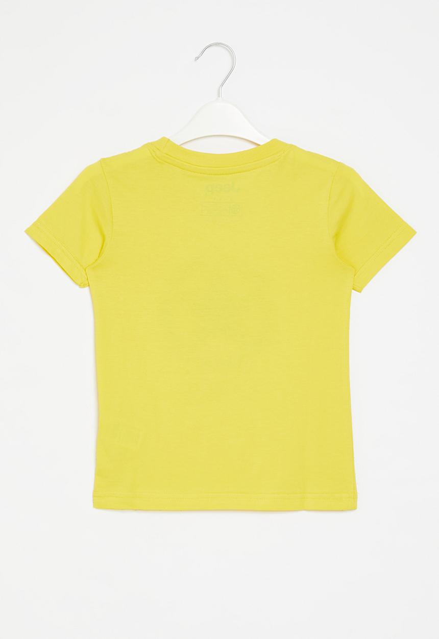 JEEP - Star logo jeep tee - cream gold