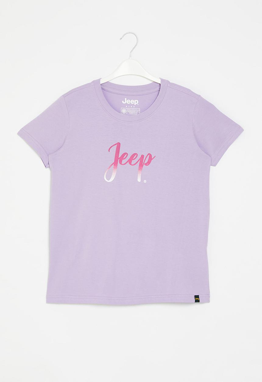 JEEP - Ombre jeep logo tee - purple