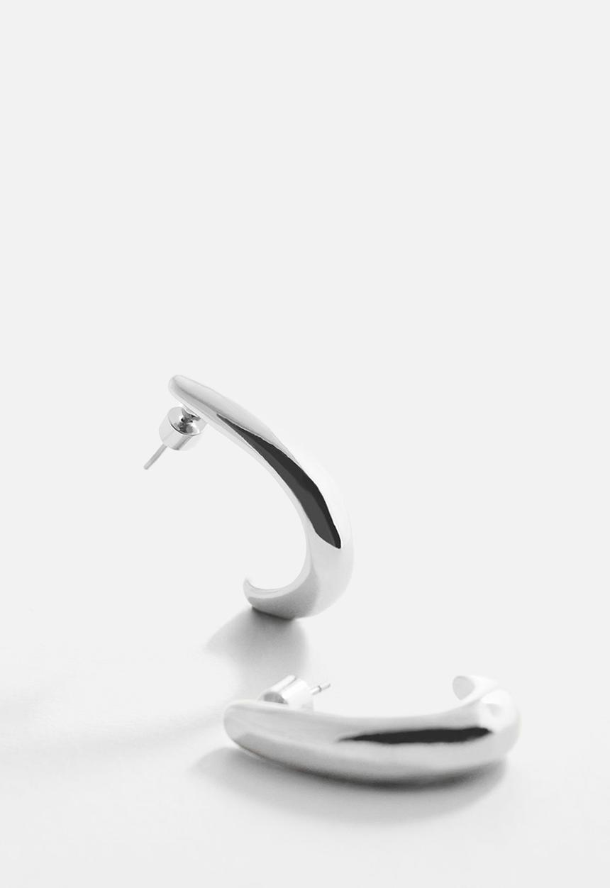 MANGO - Earrings daria - silver