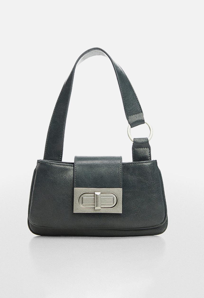 MANGO - Bag mch luna - black