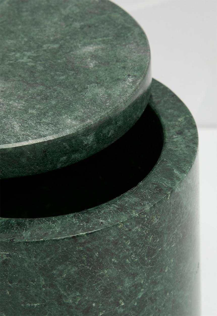 Sixth Floor - Marble Cotton Box - Emerald