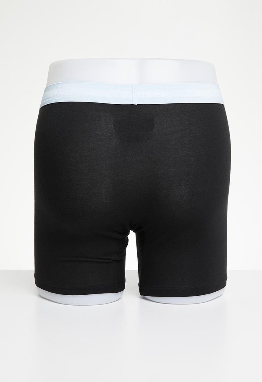 Calvin Klein - Boxer brief 3 pack - b- marron, skyway, true navy wbs