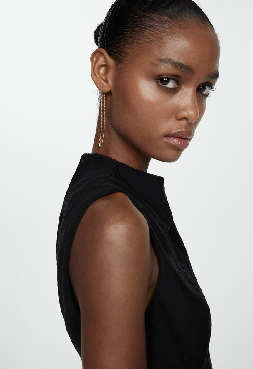 MANGO - Earrings fermina - gold