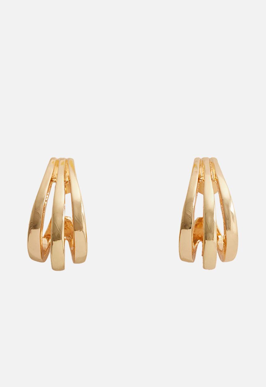 MANGO - Earrings fina - gold