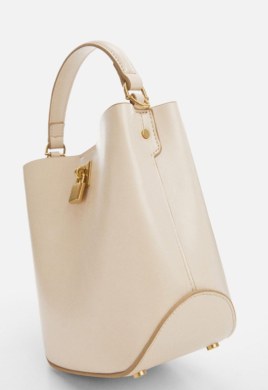 MANGO - Bag miguel-02 - natural