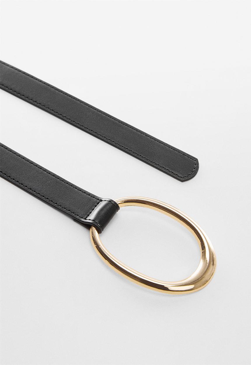 MANGO - Belt rodeo - black
