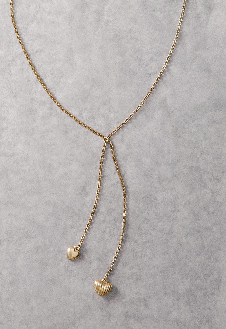 MANGO - Necklace laska -or - gold
