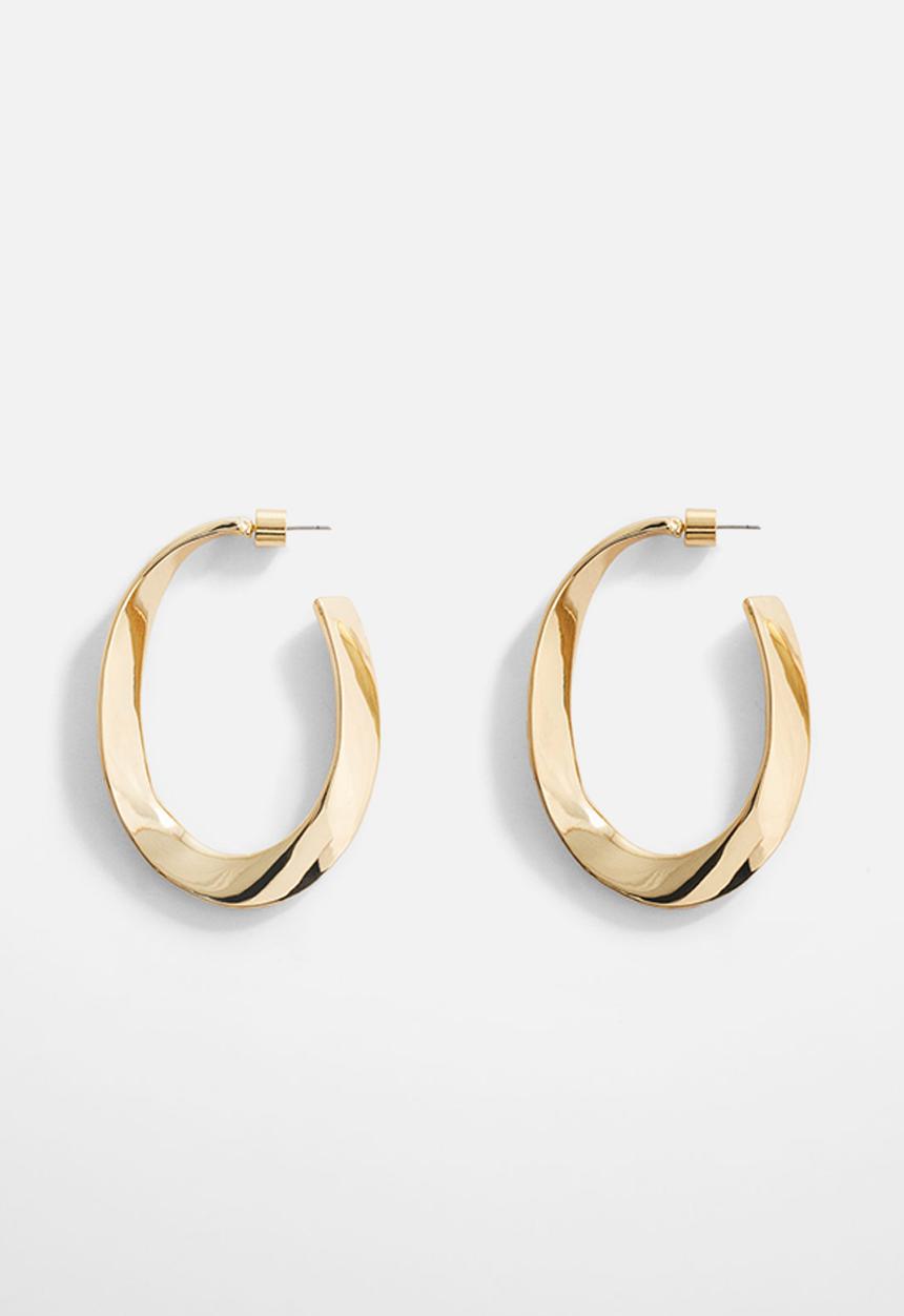 MANGO - Earrings frida - gold