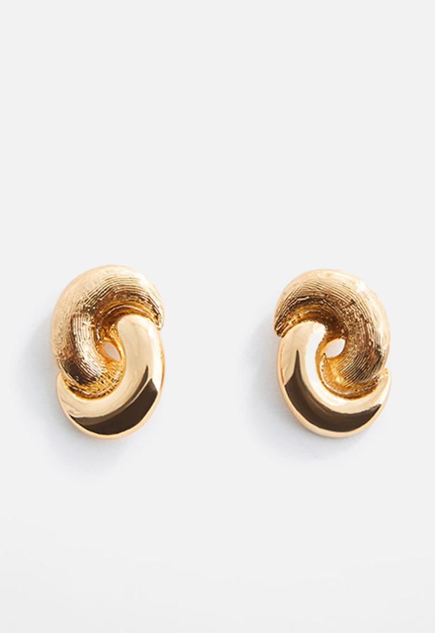 MANGO - Earrings carlota - gold