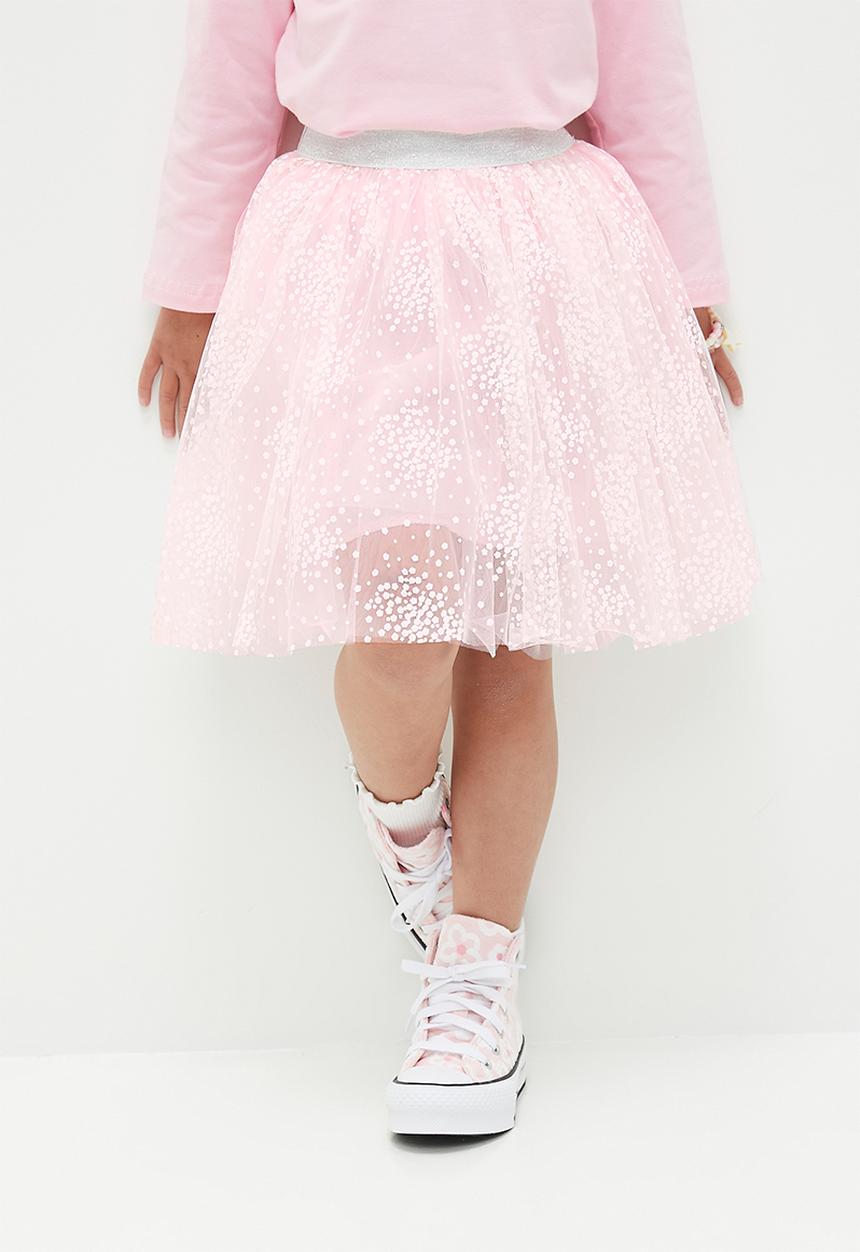 Pop Candy - Mesh occasion skirt - pink