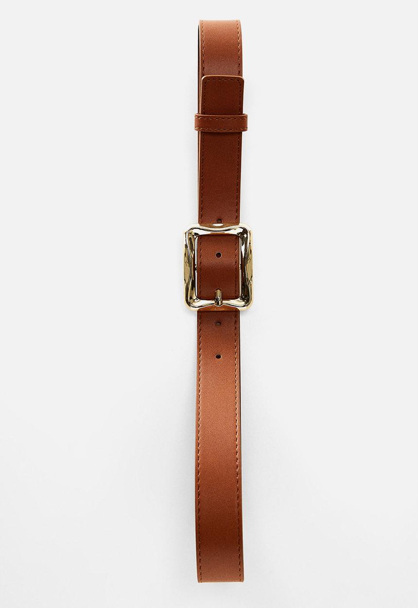 MANGO - Belt bilu - brown