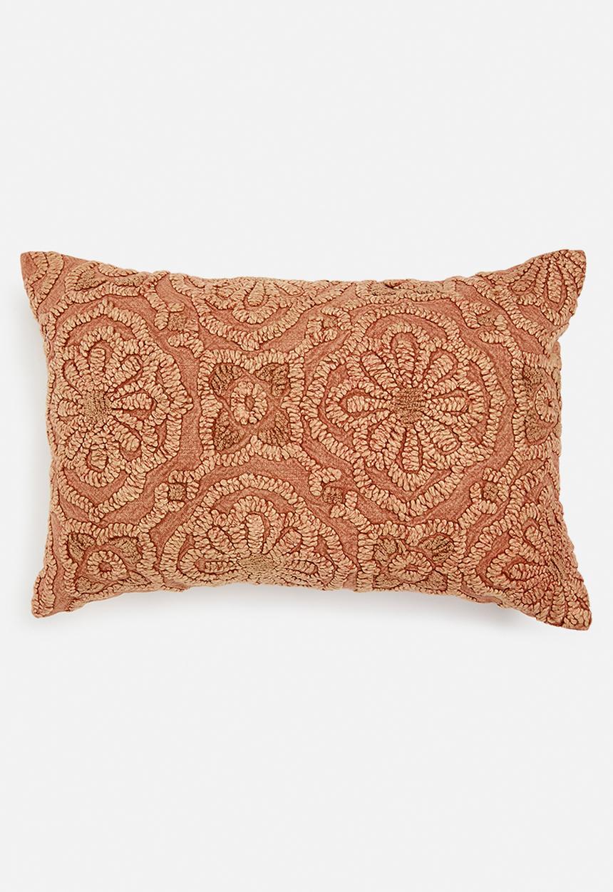 Sixth Floor - Embroidered 30x50 Cushion Cover