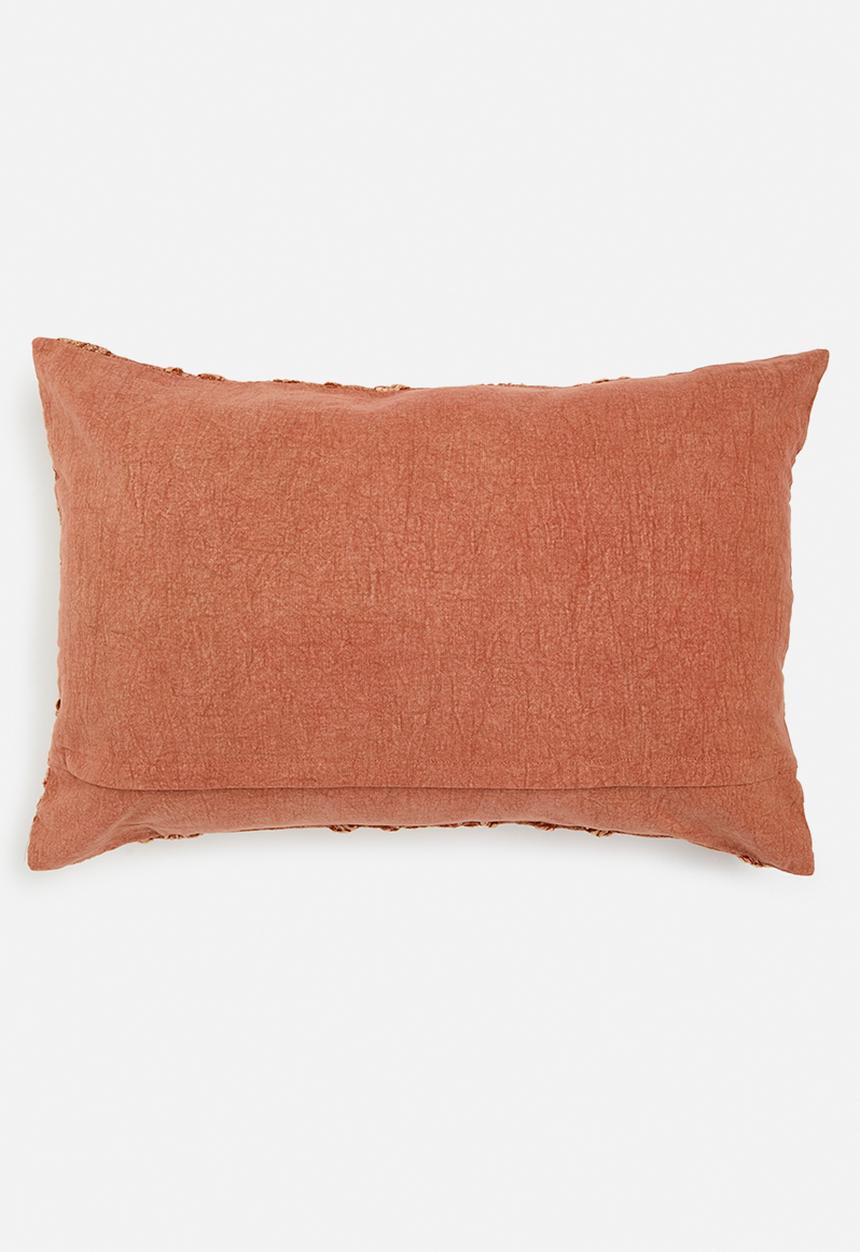 Sixth Floor - Embroidered 30x50 Cushion Cover