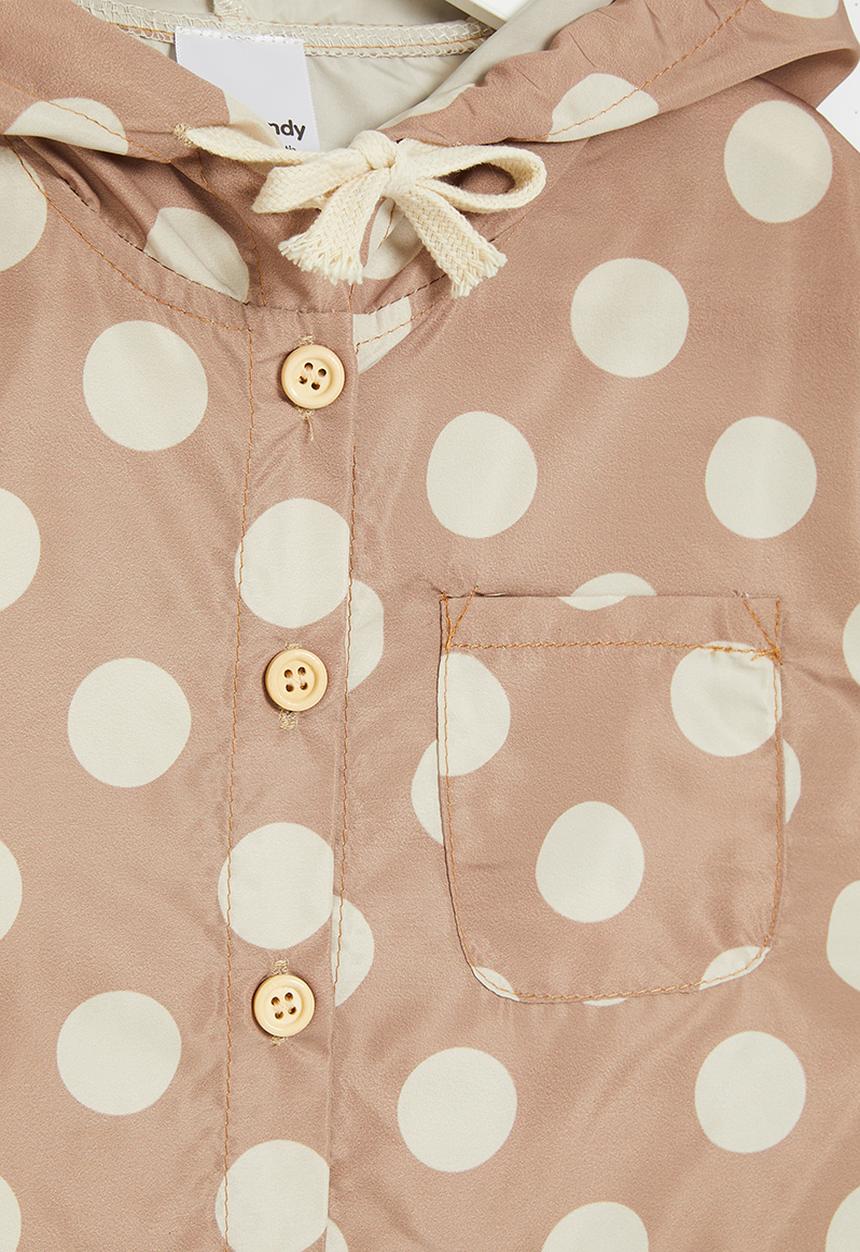Pop Candy - Printed wind breaker - pink