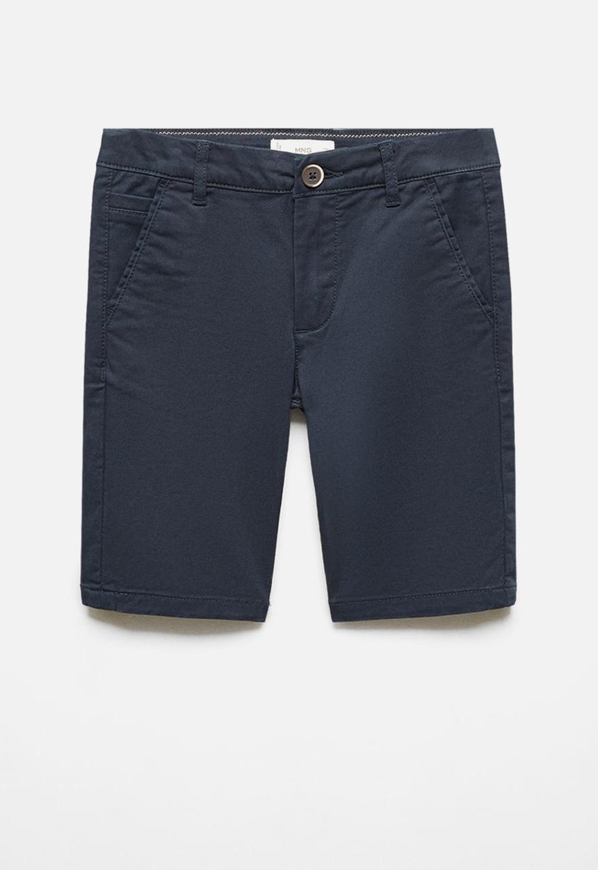 MANGO - Bermuda shorts pico - navy