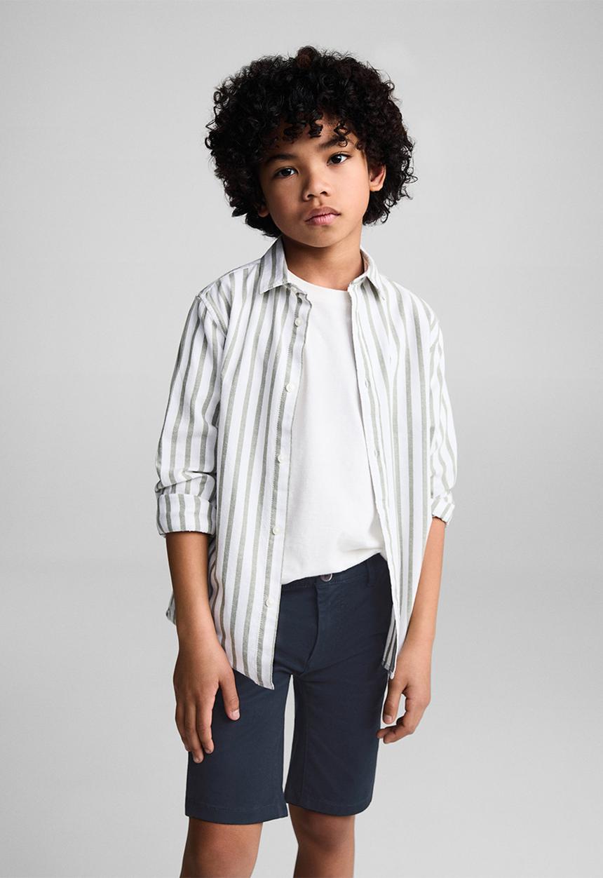 MANGO - Bermuda shorts pico - navy