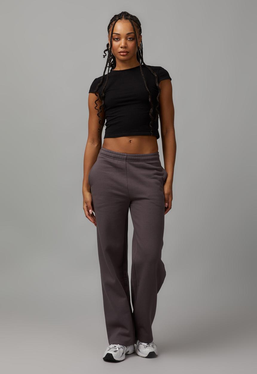 Factorie - Straight Leg Trackpant - Charcoal