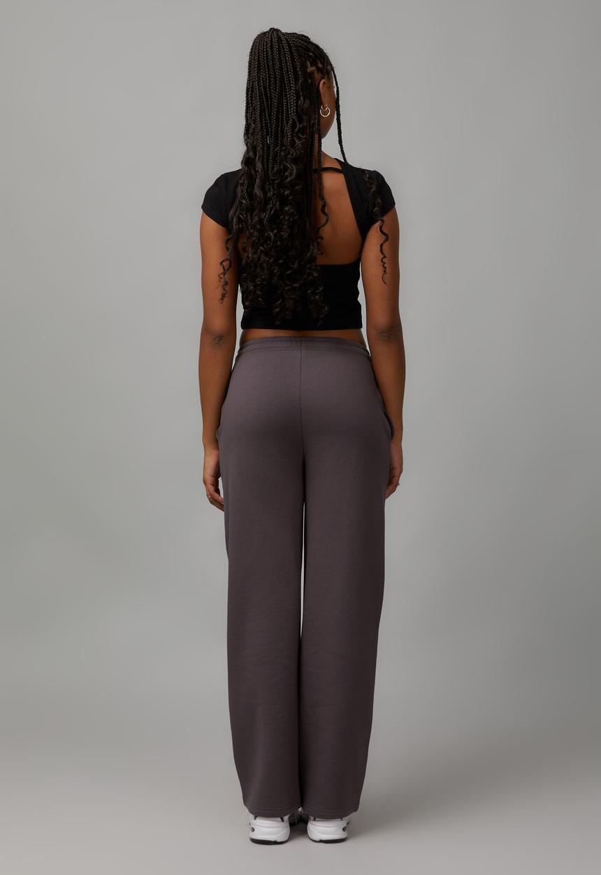 Factorie - Straight Leg Trackpant - Charcoal