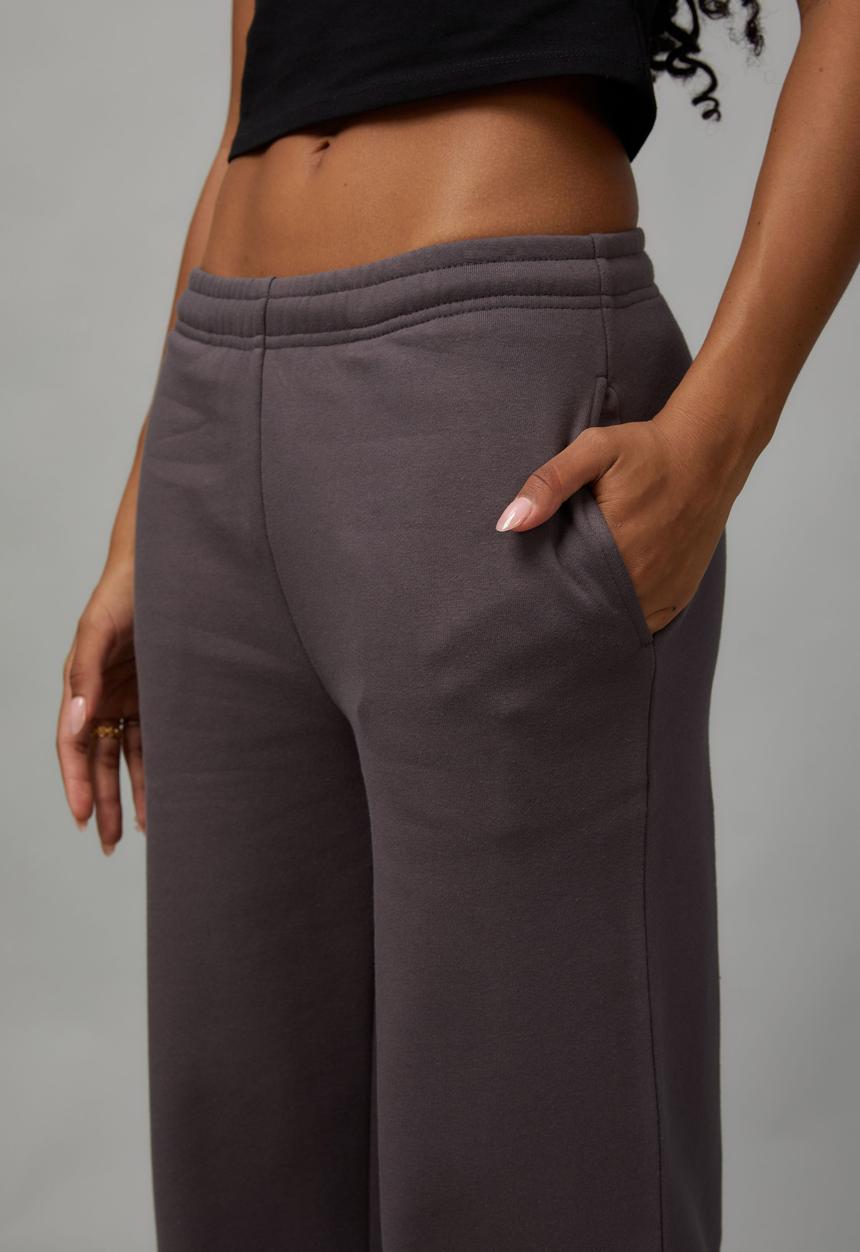 Factorie - Straight Leg Trackpant - Charcoal