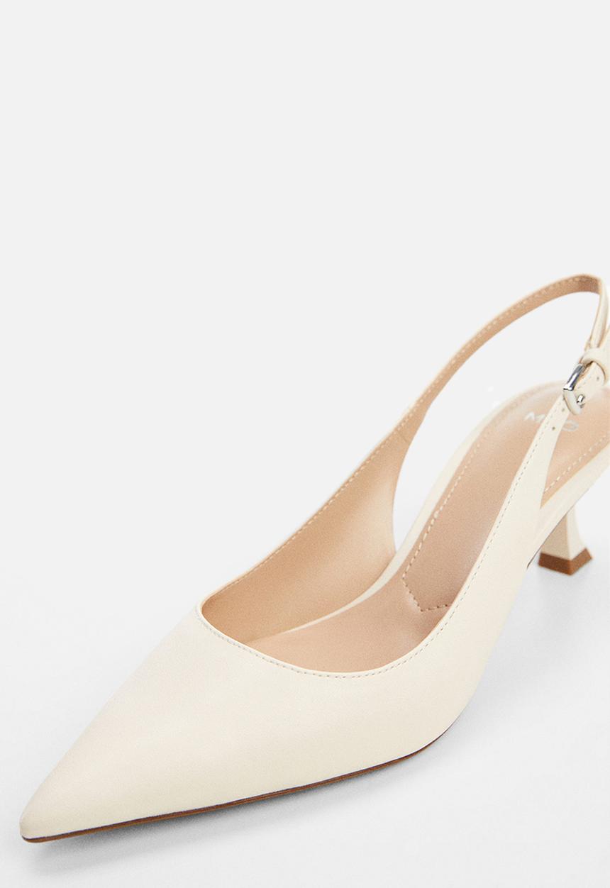 MANGO - Rory slingback court - light beige