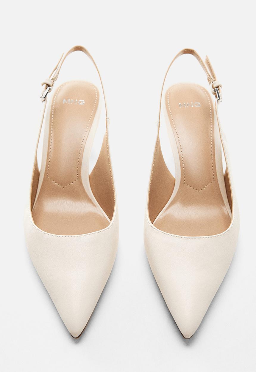 MANGO - Rory slingback court - light beige
