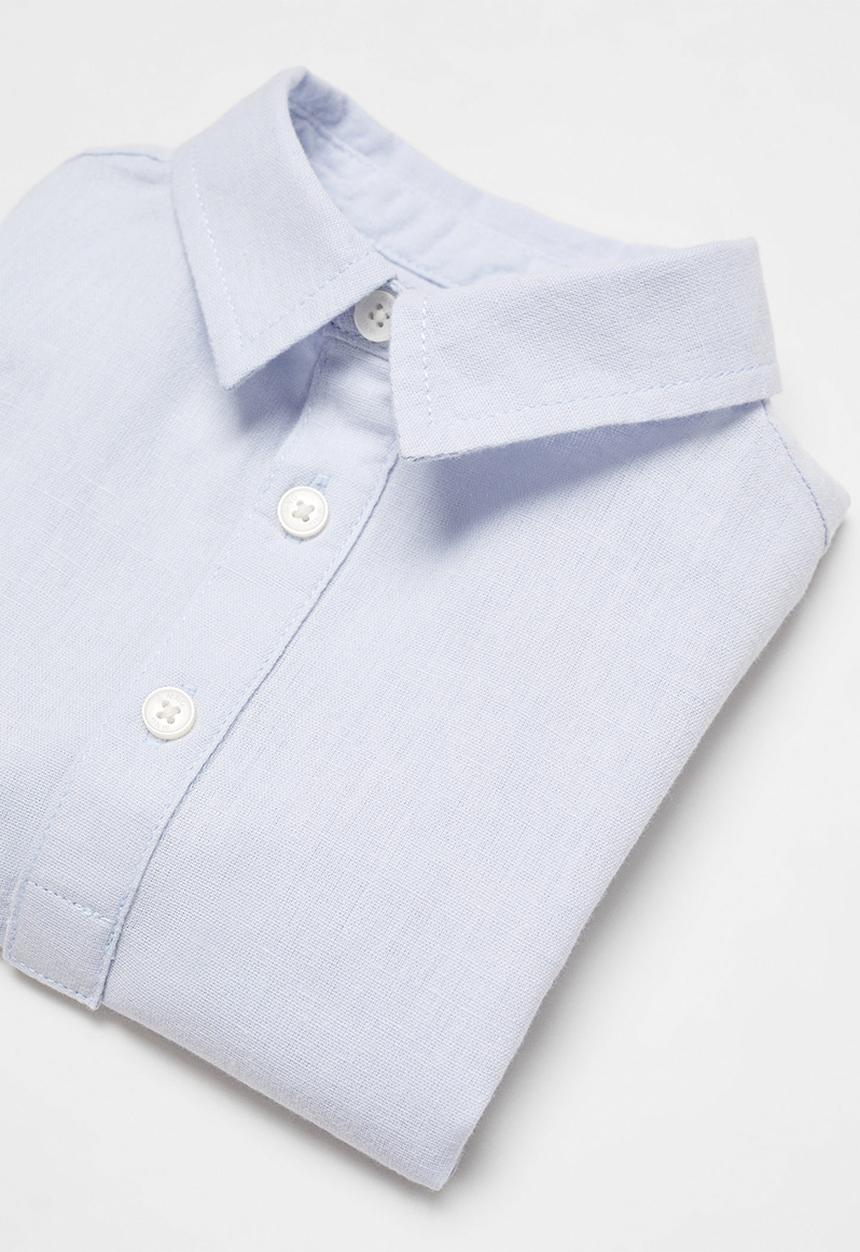 MANGO - Shirt luis - sky-blue