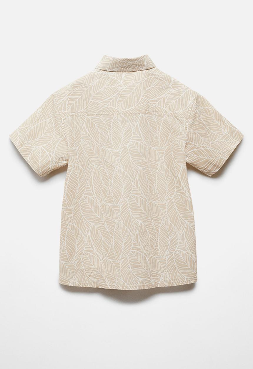 MANGO - Shirt thaiti - sand