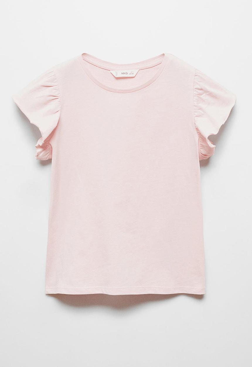 MANGO - T-shirt soft - pink