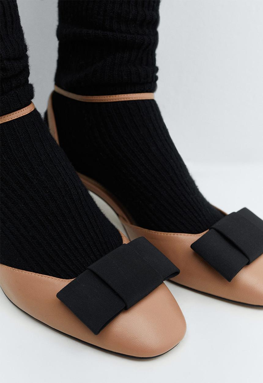 MANGO - Megan 1 block heel - light/pastel pink