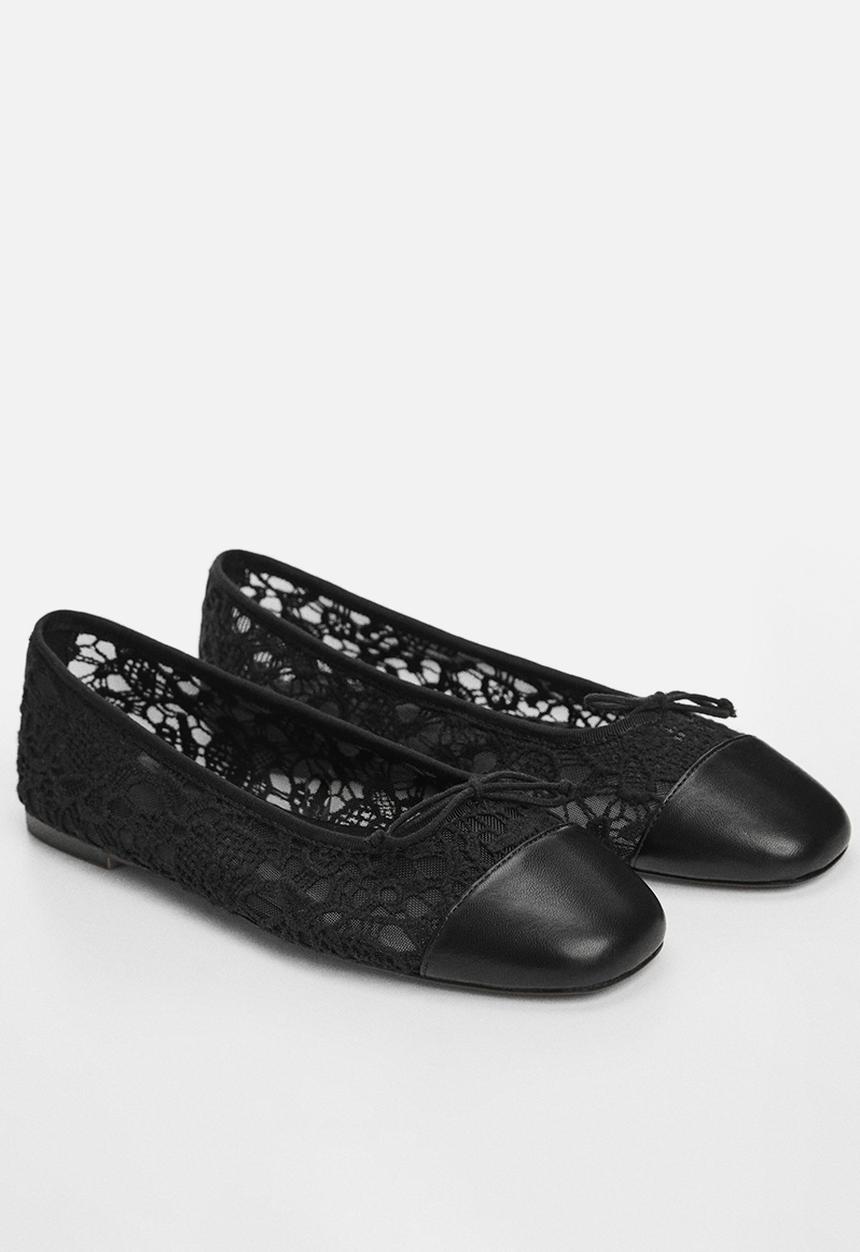 MANGO - Marian pump - black