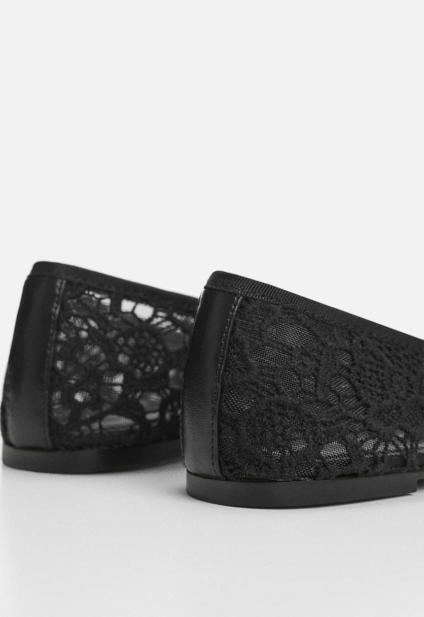 MANGO - Marian pump - black