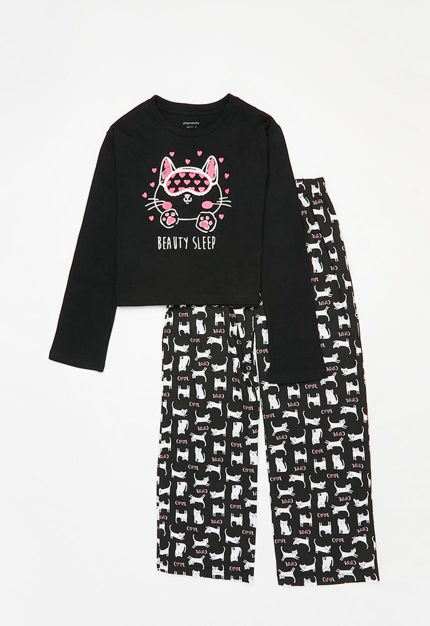 Pop Candy - Pj set - black & white