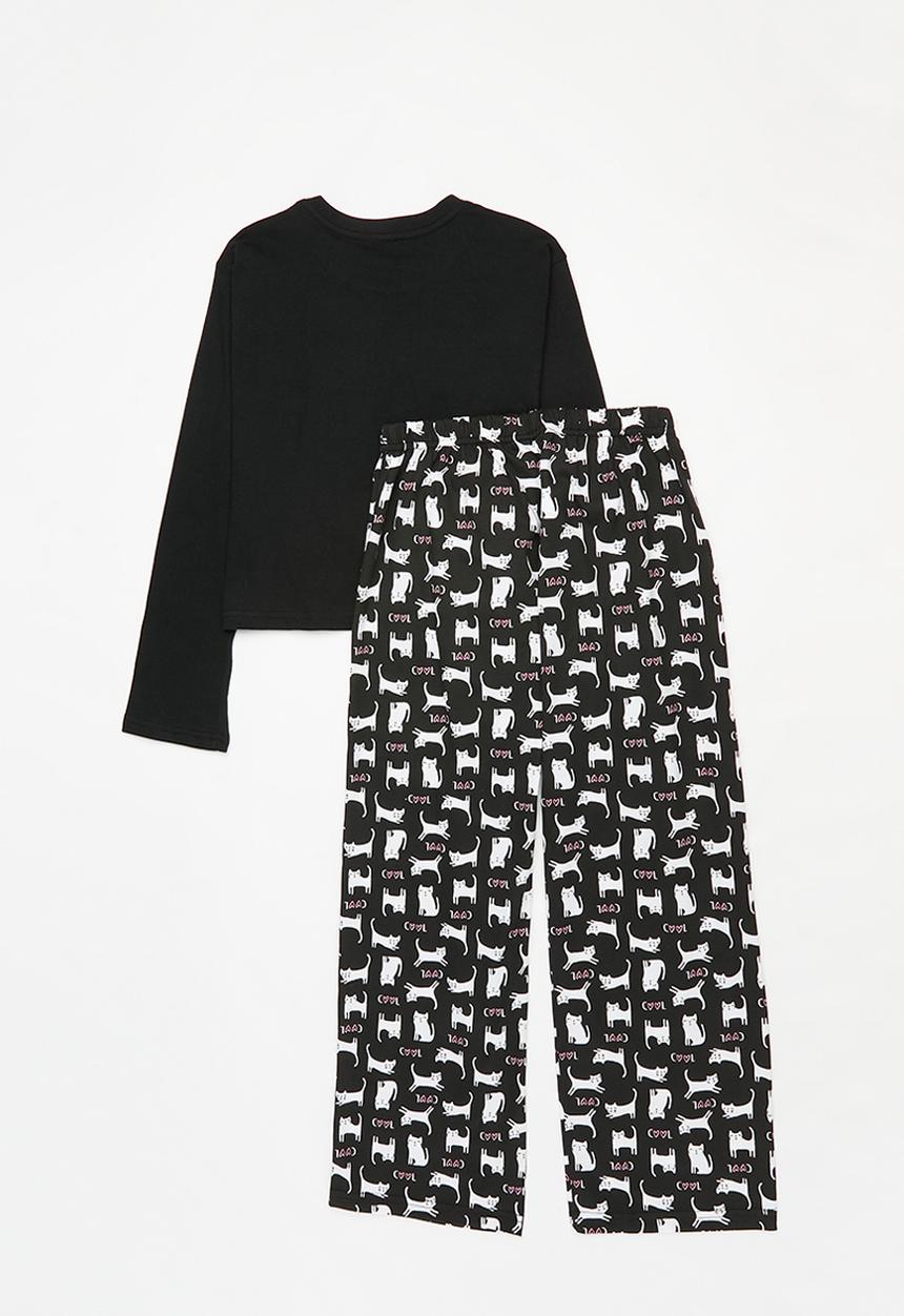 Pop Candy - Pj set - black & white