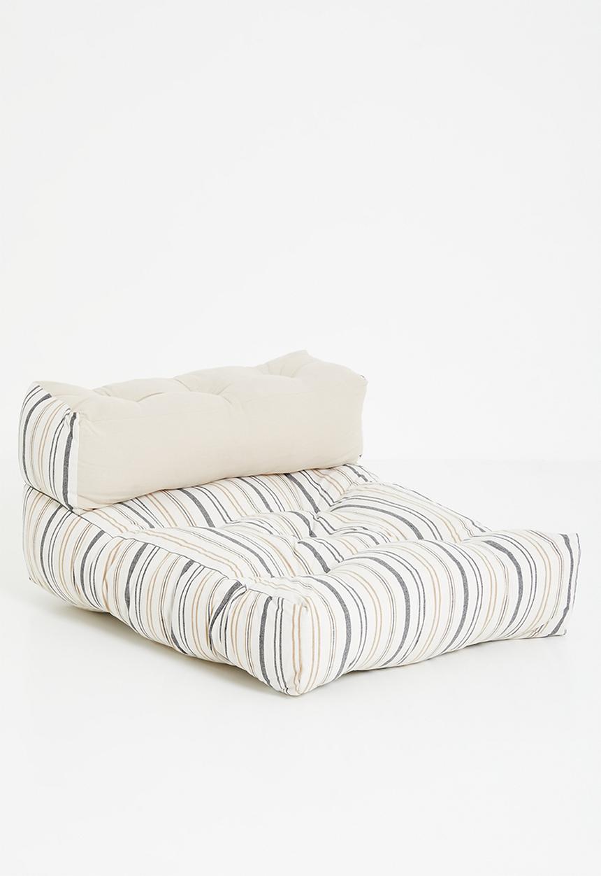 Sixth Floor - Wendy woven floor pouf - multi