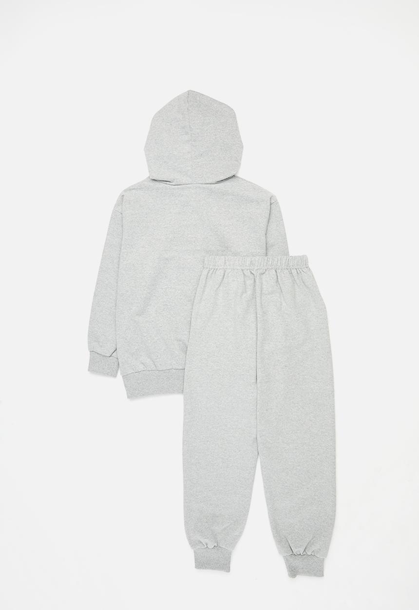 Pop Candy - Hooded tracksuit set - grey