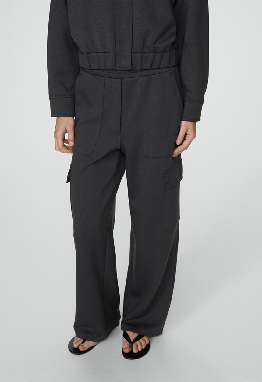MANGO - Trousers bremo - charcoal