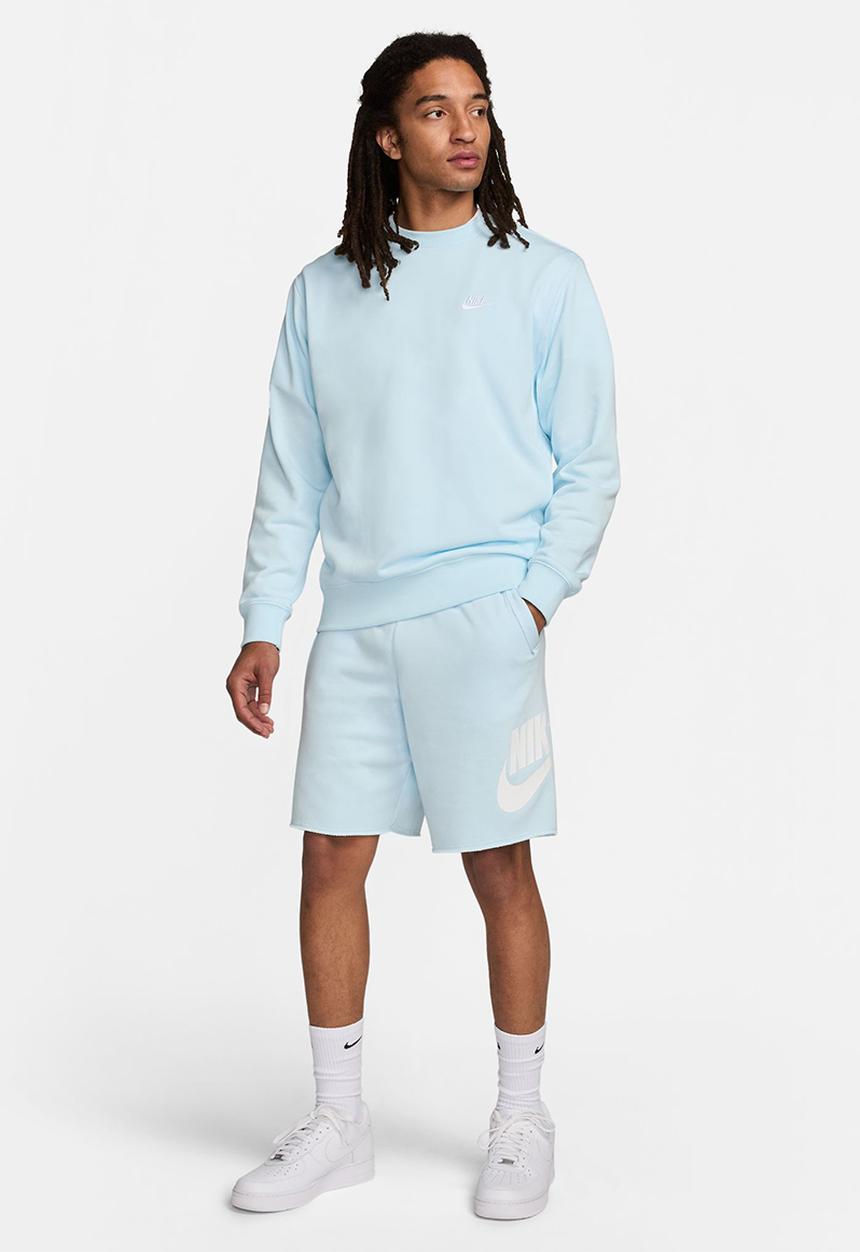 Nike - NSW Club crew ft - glacier blue & white