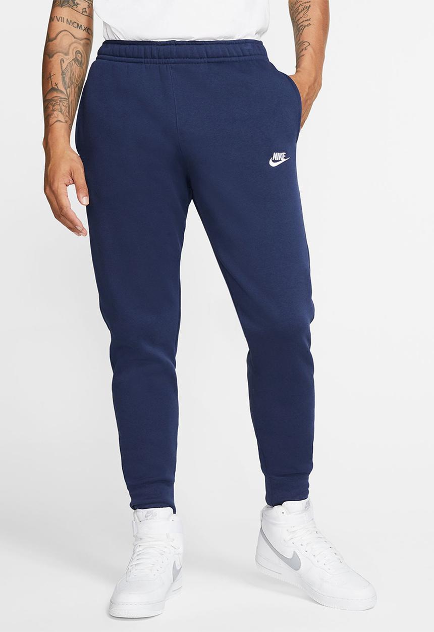 Nike - NSW  club jogger bb - midnight navy & white