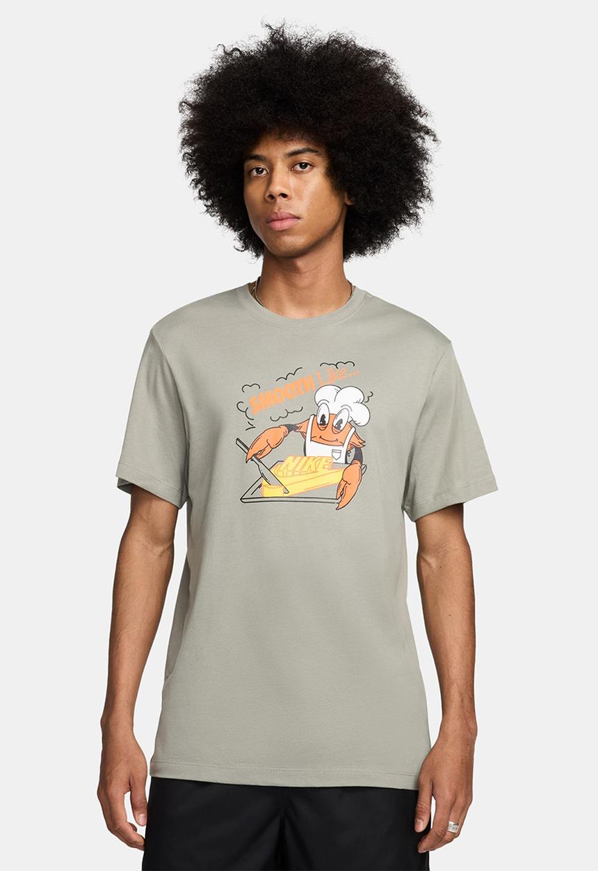 Nike - M nsw tee oc lbr pk5 - dark stucco