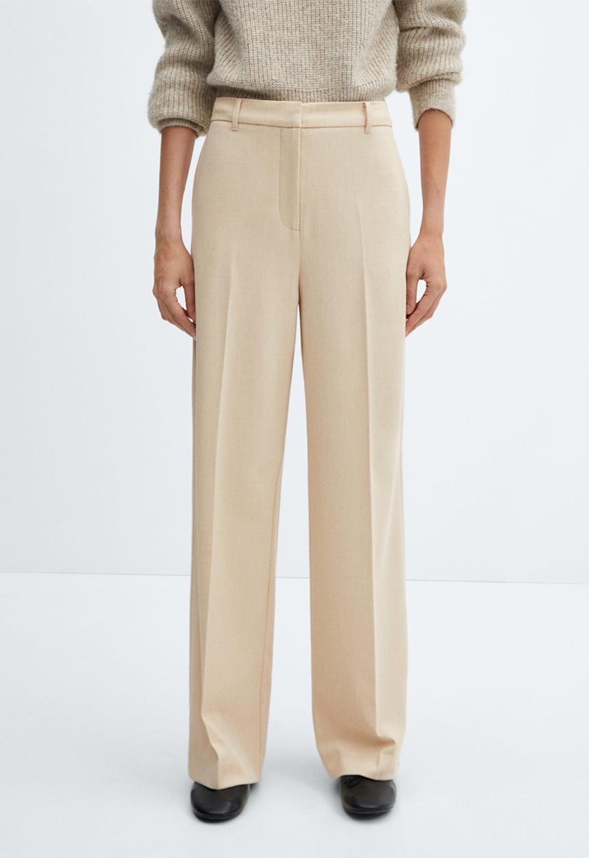 MANGO - Trousers carlosv - light beige