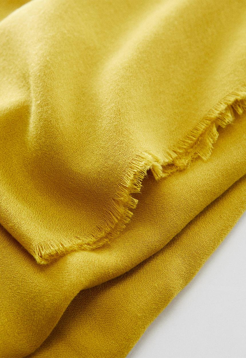MANGO - Foulard givy5 - bright yellow