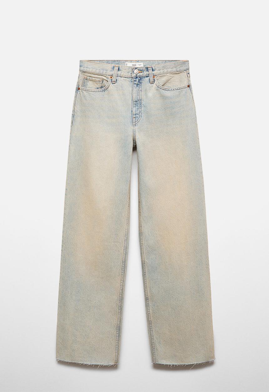 MANGO - Jeans denver - open-blue