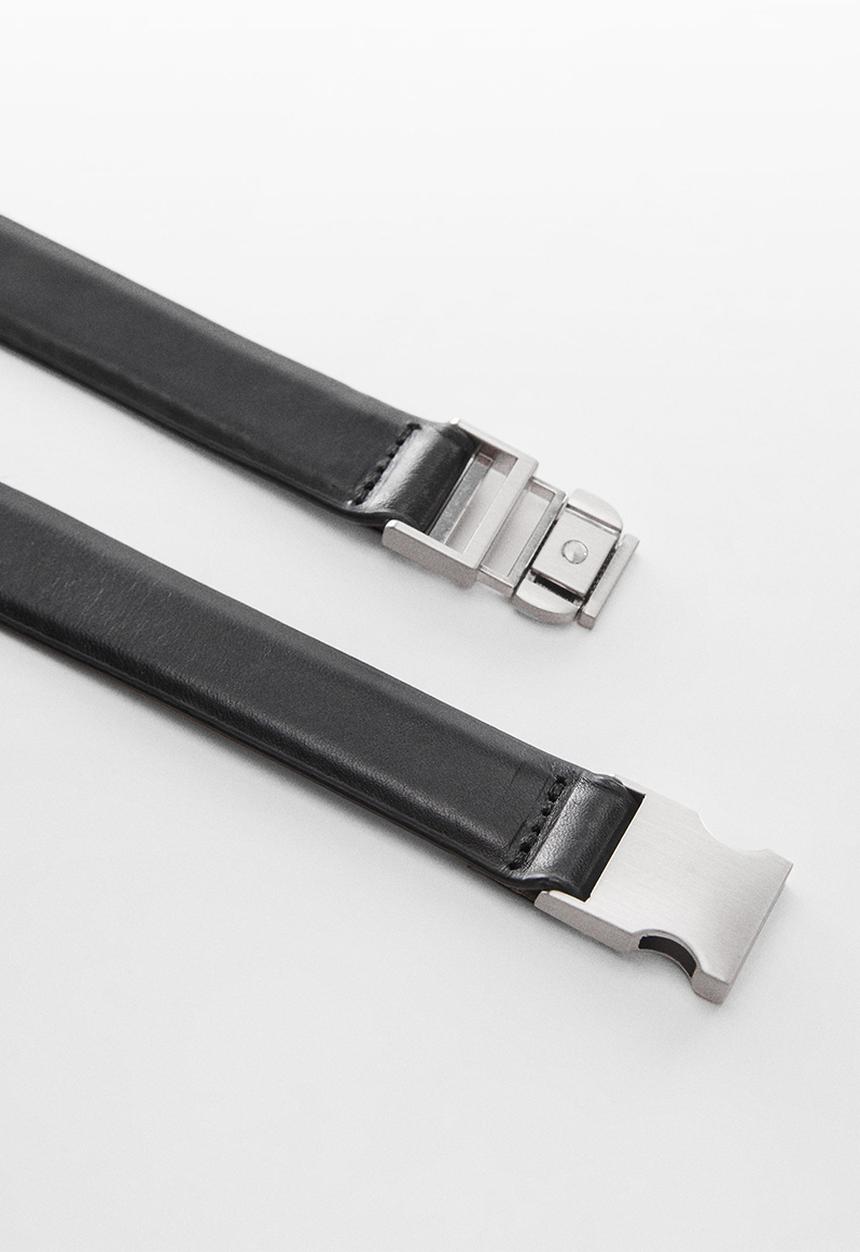MANGO - Belt sary - black