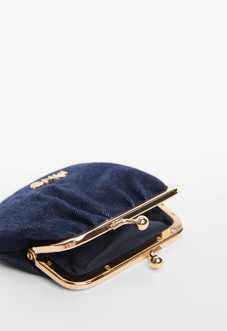 MANGO - Purse mch coyote - denim blue