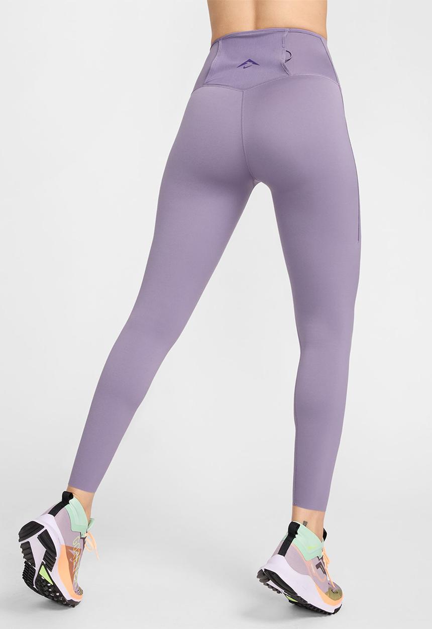 Nike - Nike Trail Women's Firm-Support 7/8 Leggings - Lilac Bloom